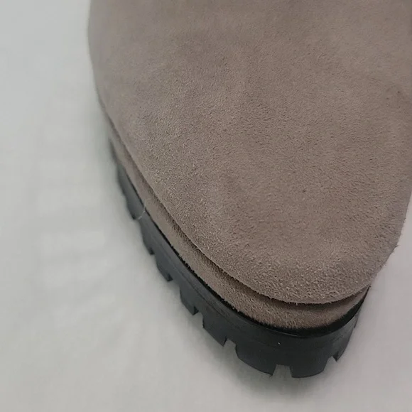 All Saints Grey And Black Ankle Boots Size 38